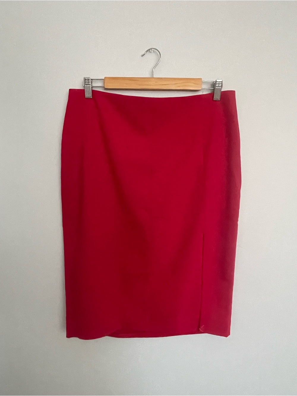 EXPRESS Red Pencil Skirt
